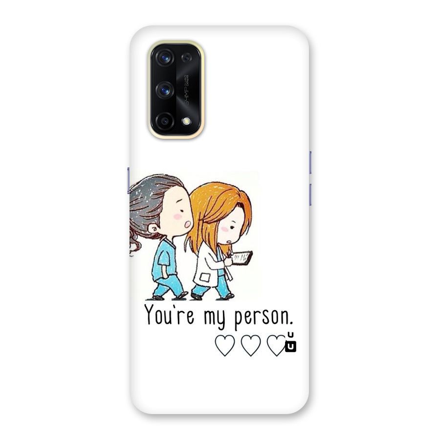 Two Friends In Coat Glass Back Case for Realme X7 Pro