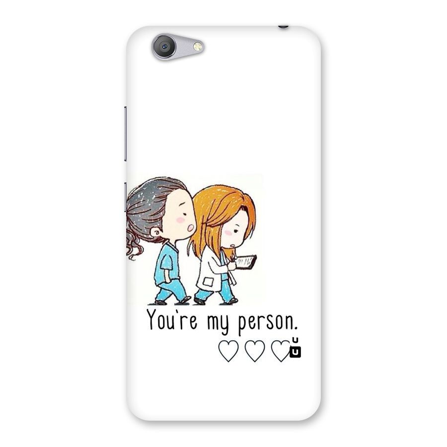 Two Friends In Coat Back Case for Vivo Y53