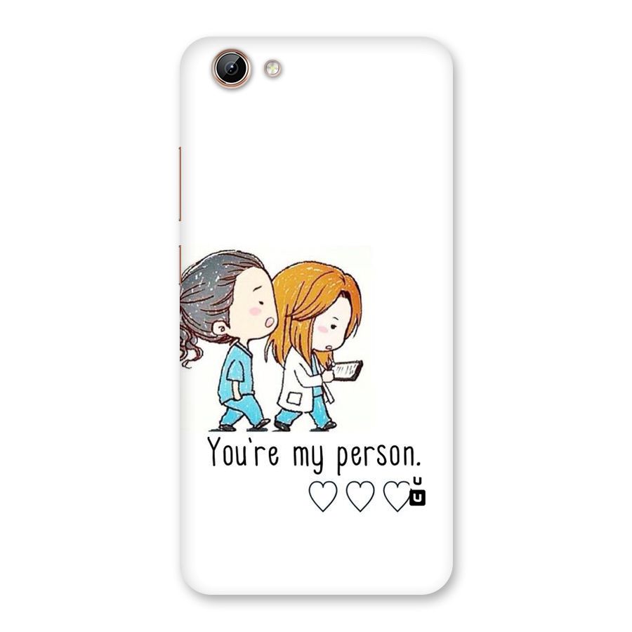 Two Friends In Coat Back Case for Vivo Y71