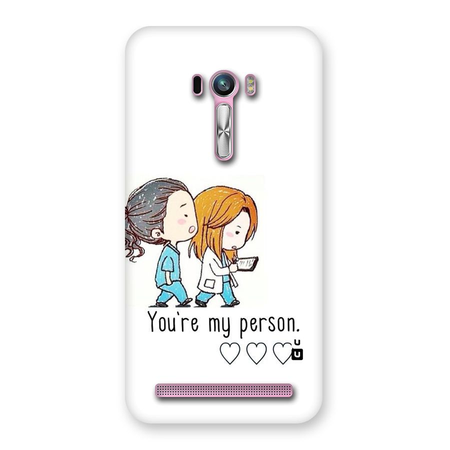 Two Friends In Coat Back Case for Zenfone Selfie