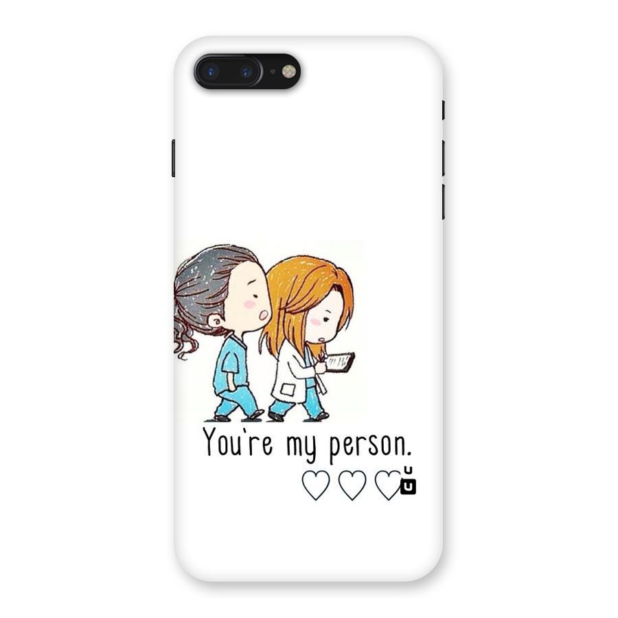 Two Friends In Coat Back Case for iPhone 7 Plus