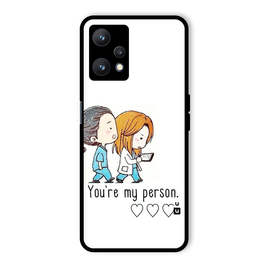 Two Friends In Coat Glass Back Case for Realme 9 Pro 5G