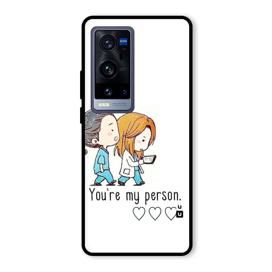Two Friends In Coat Glass Back Case for Vivo X60 Pro Plus