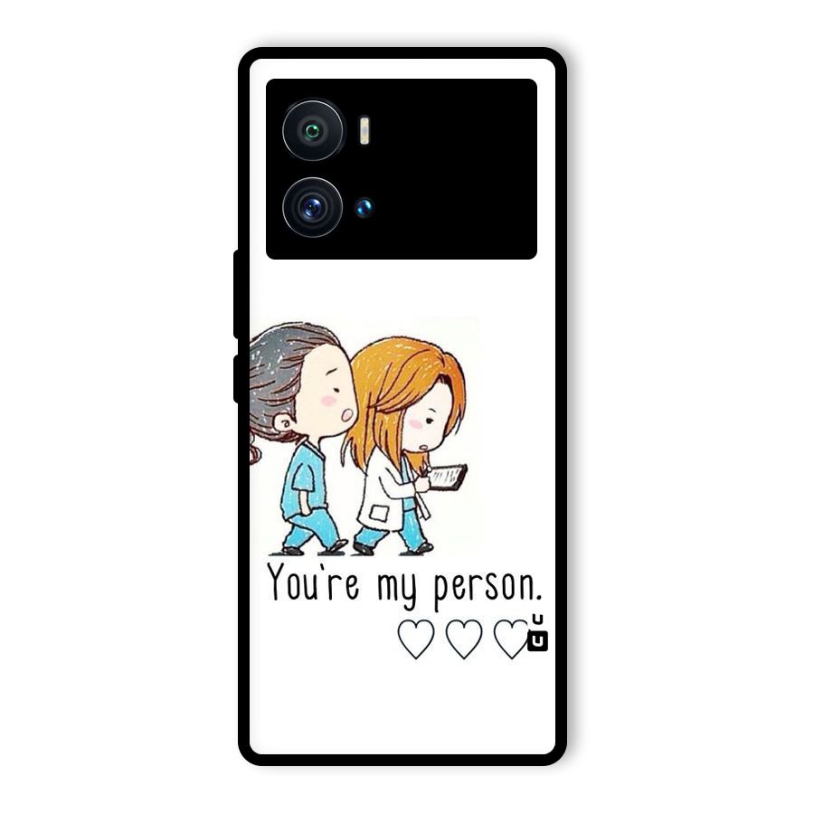 Two Friends In Coat Glass Back Case for Vivo iQOO 9 Pro