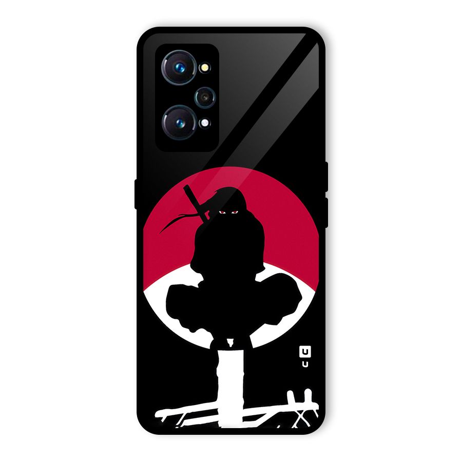 Uchiha Itachi Minimalist Glass Back Case for Realme GT 2
