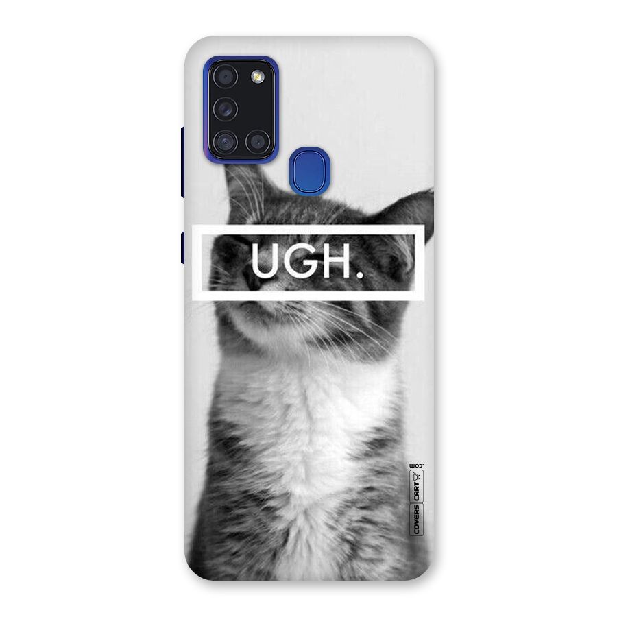 Ugh Kitty Back Case for Galaxy A21s