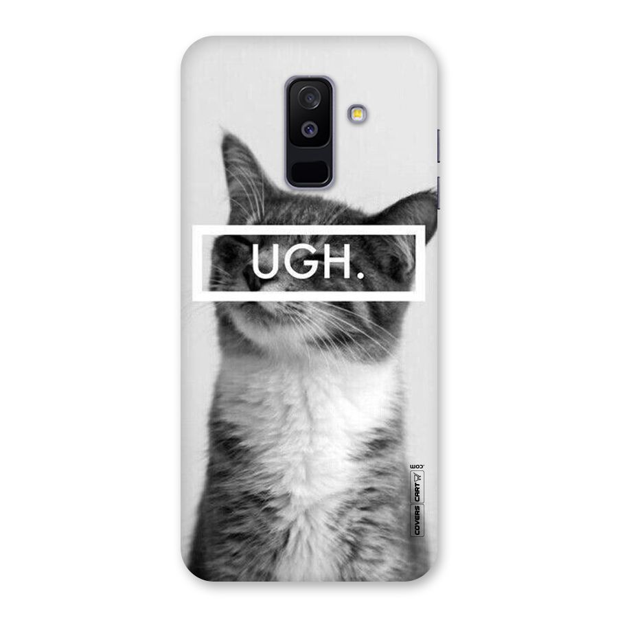Ugh Kitty Back Case for Galaxy A6 Plus