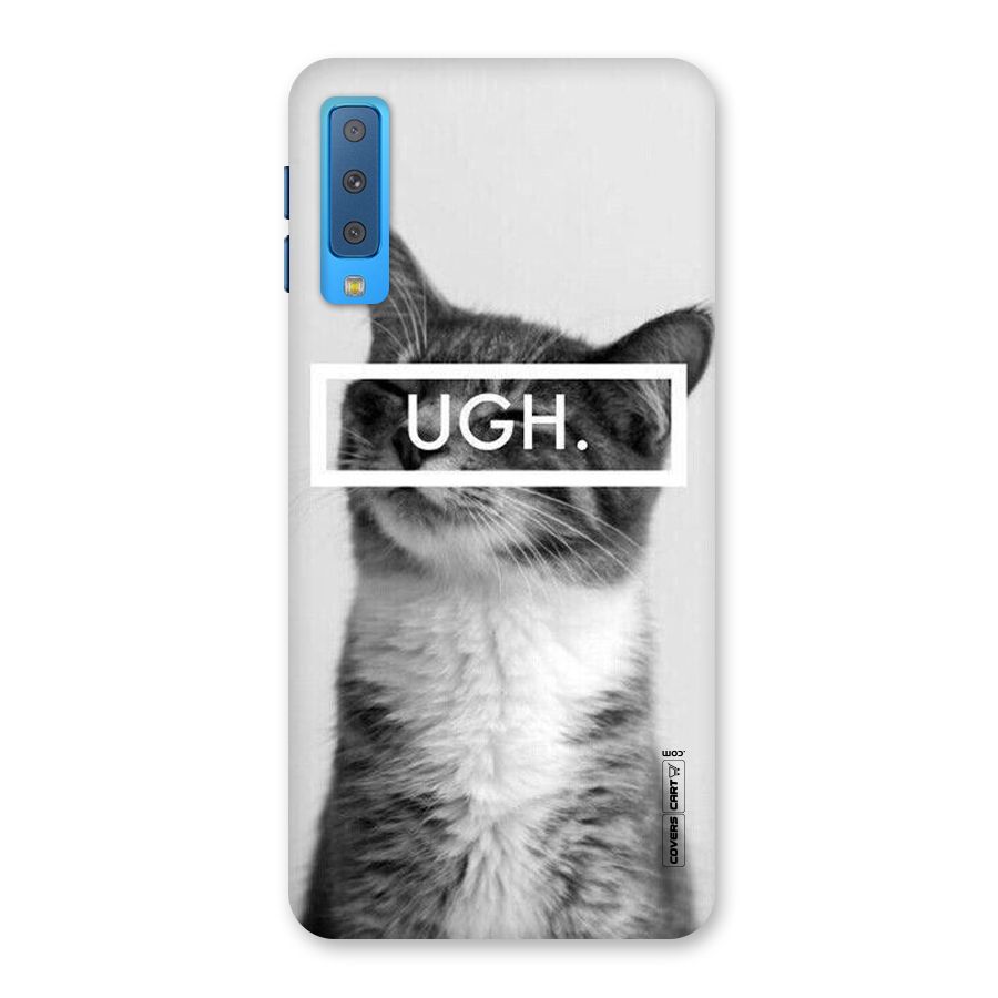 Ugh Kitty Back Case for Galaxy A7 (2018)