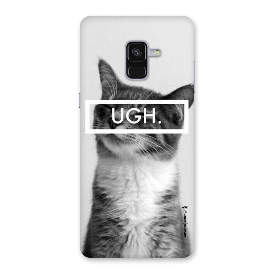 Ugh Kitty Back Case for Galaxy A8 Plus