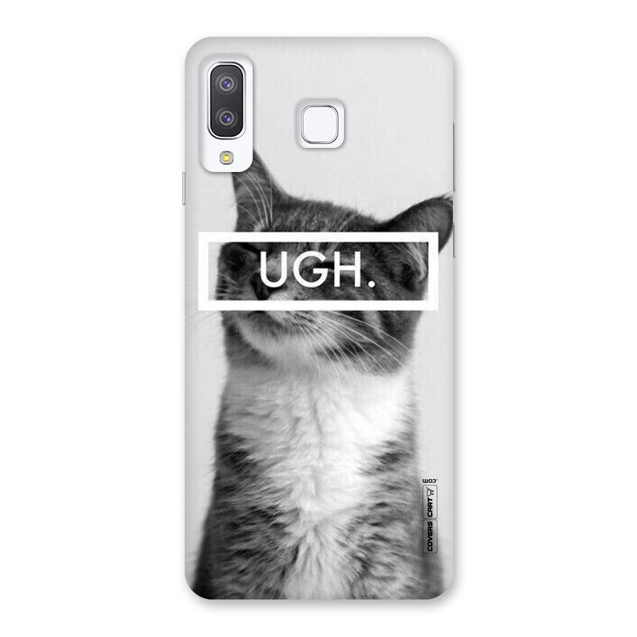 Ugh Kitty Back Case for Galaxy A8 Star