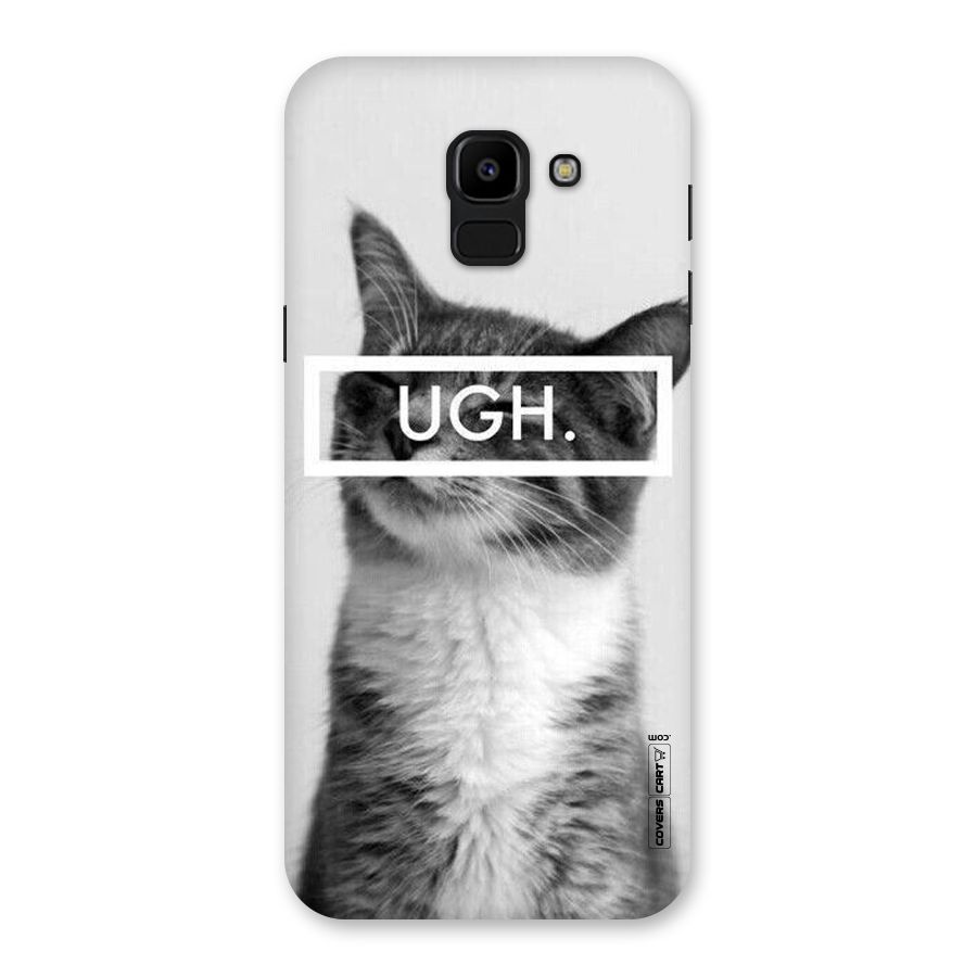 Ugh Kitty Back Case for Galaxy J6