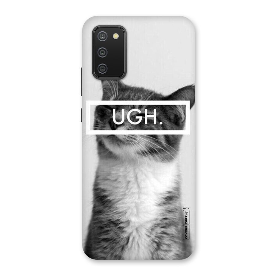 Ugh Kitty Back Case for Galaxy M02s