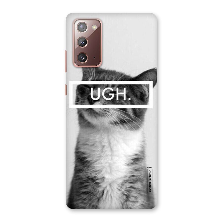 Ugh Kitty Back Case for Galaxy Note 20