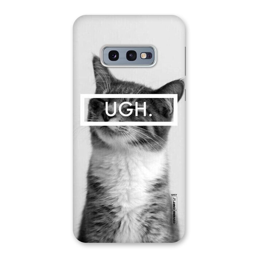 Ugh Kitty Back Case for Galaxy S10e