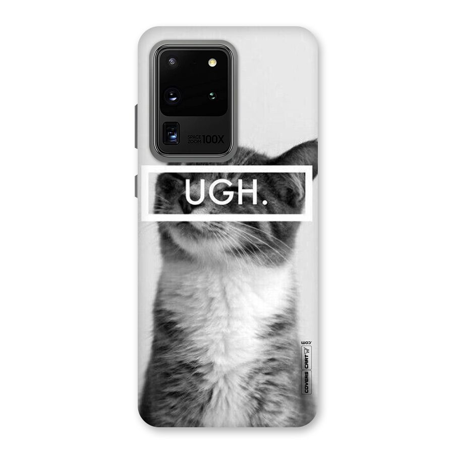 Ugh Kitty Back Case for Galaxy S20 Ultra