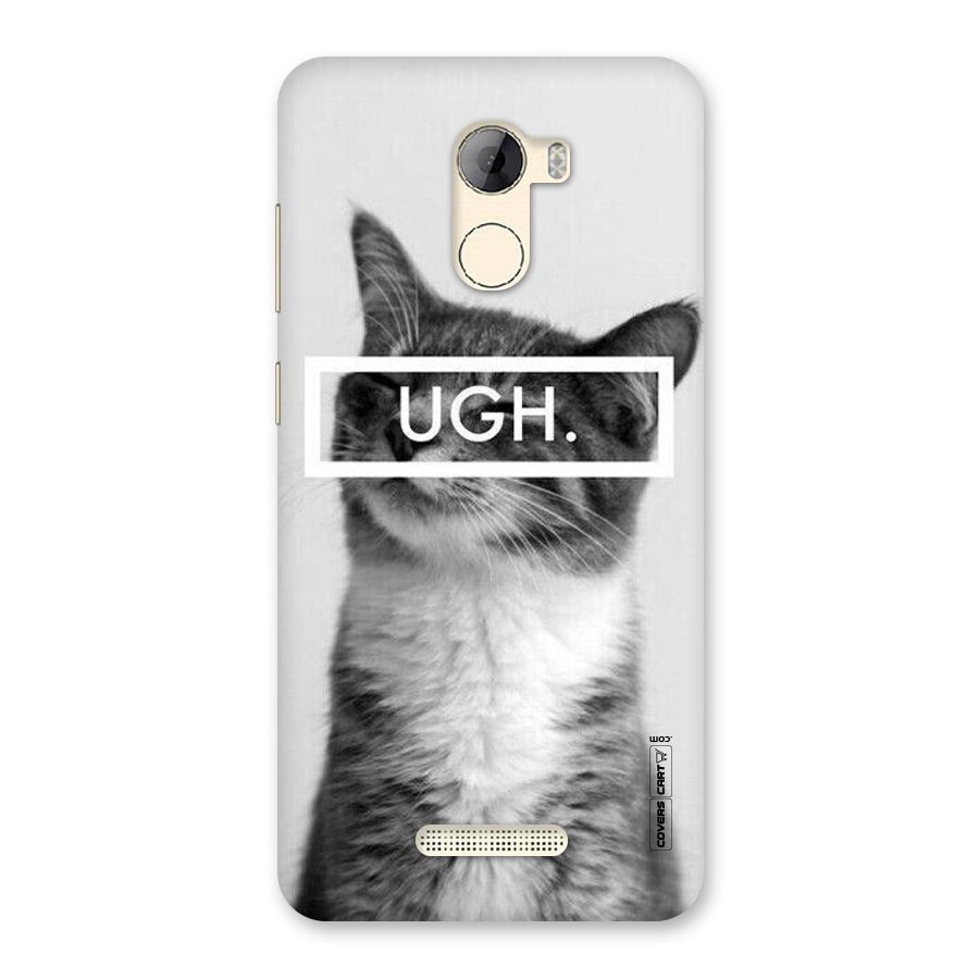 Ugh Kitty Back Case for Gionee A1 LIte