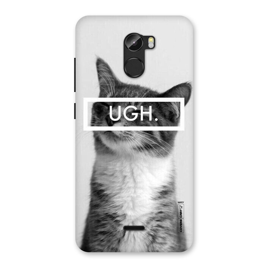Ugh Kitty Back Case for Gionee X1