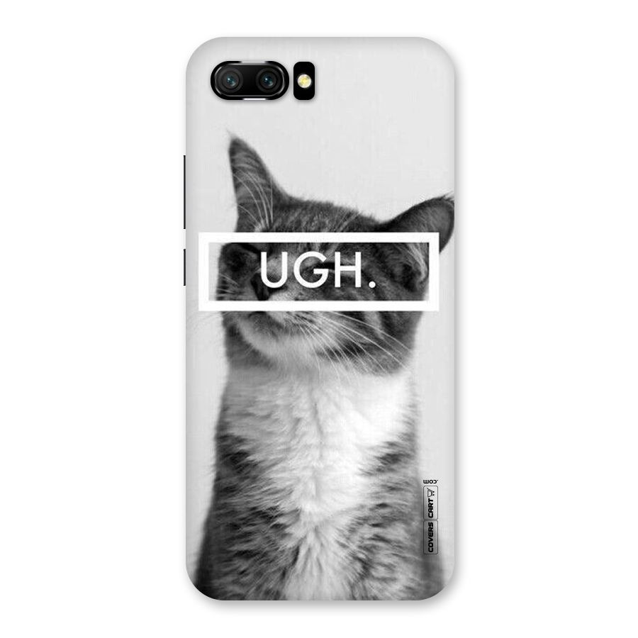 Ugh Kitty Back Case for Honor 10