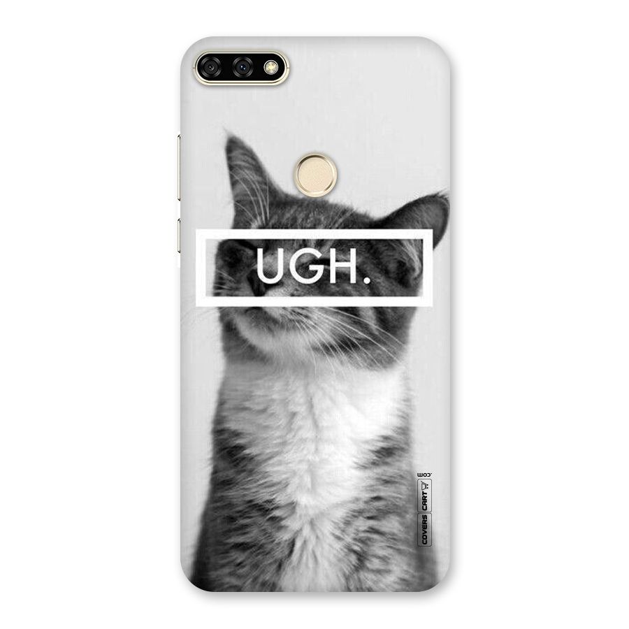 Ugh Kitty Back Case for Honor 7A