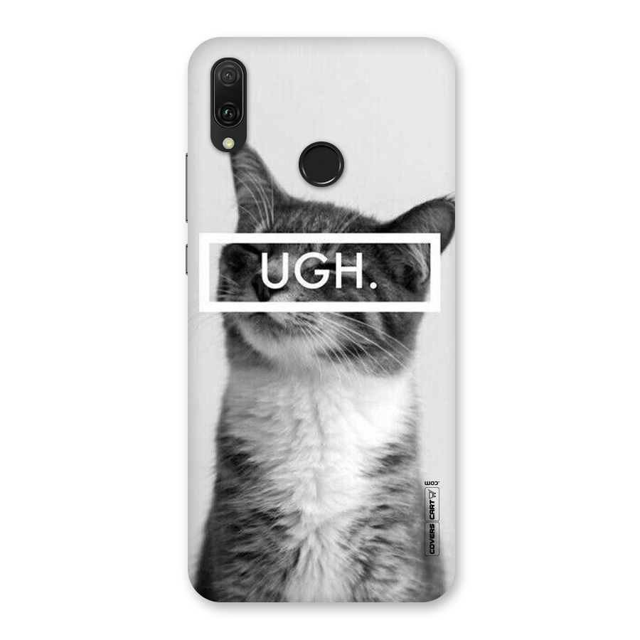 Ugh Kitty Back Case for Huawei Y9 (2019)