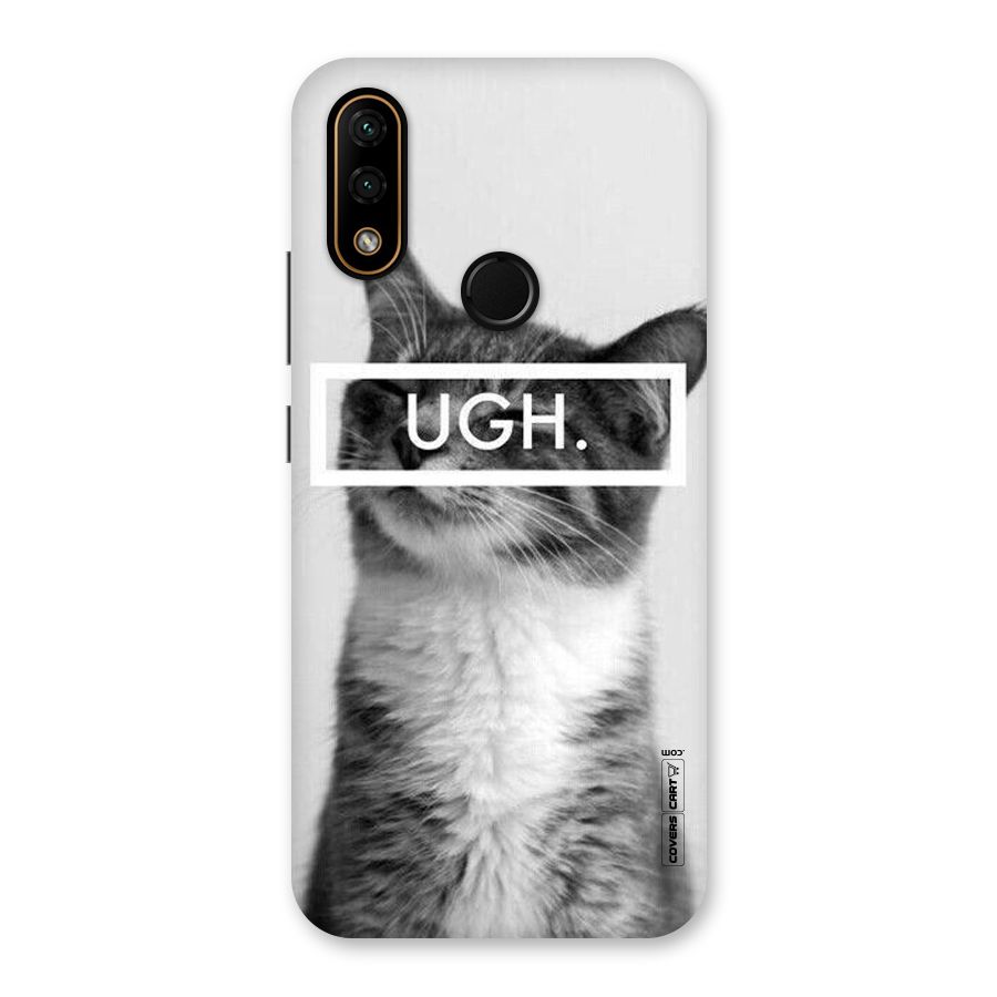 Ugh Kitty Back Case for Lenovo A6 Note