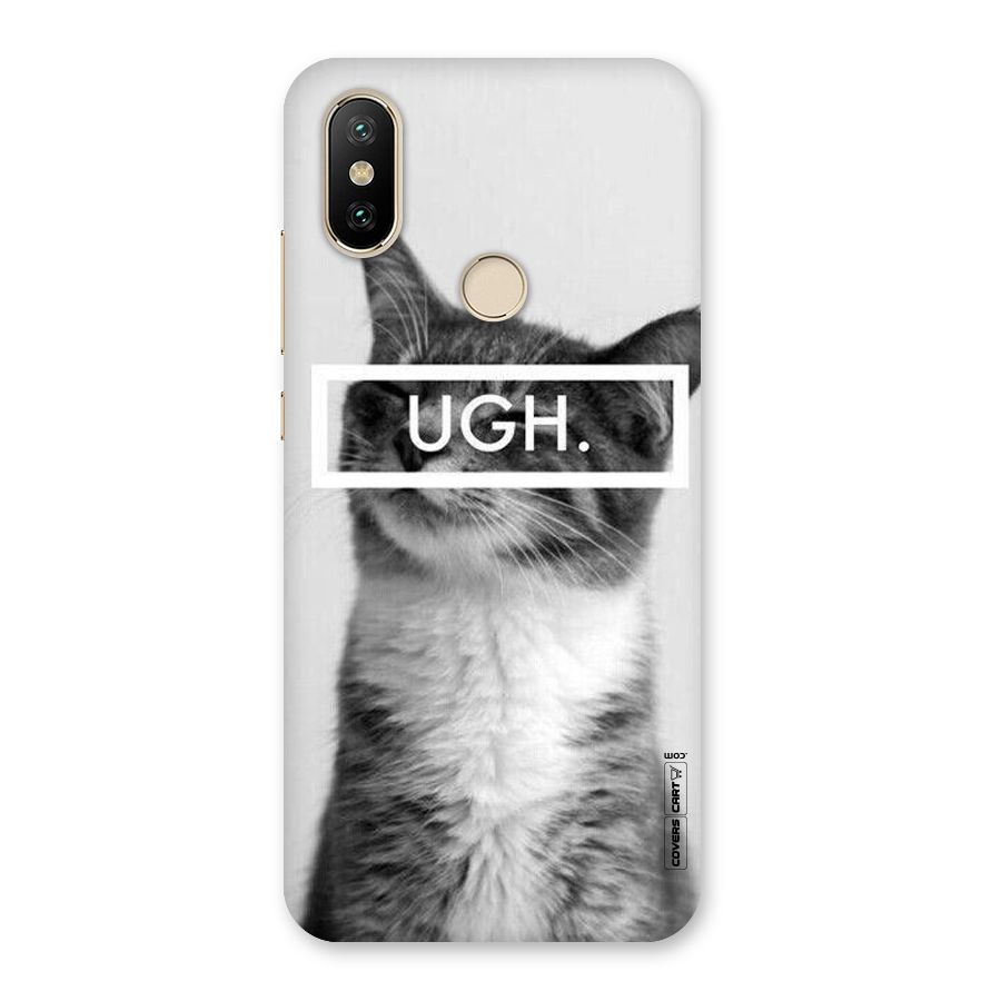 Ugh Kitty Back Case for Mi A2
