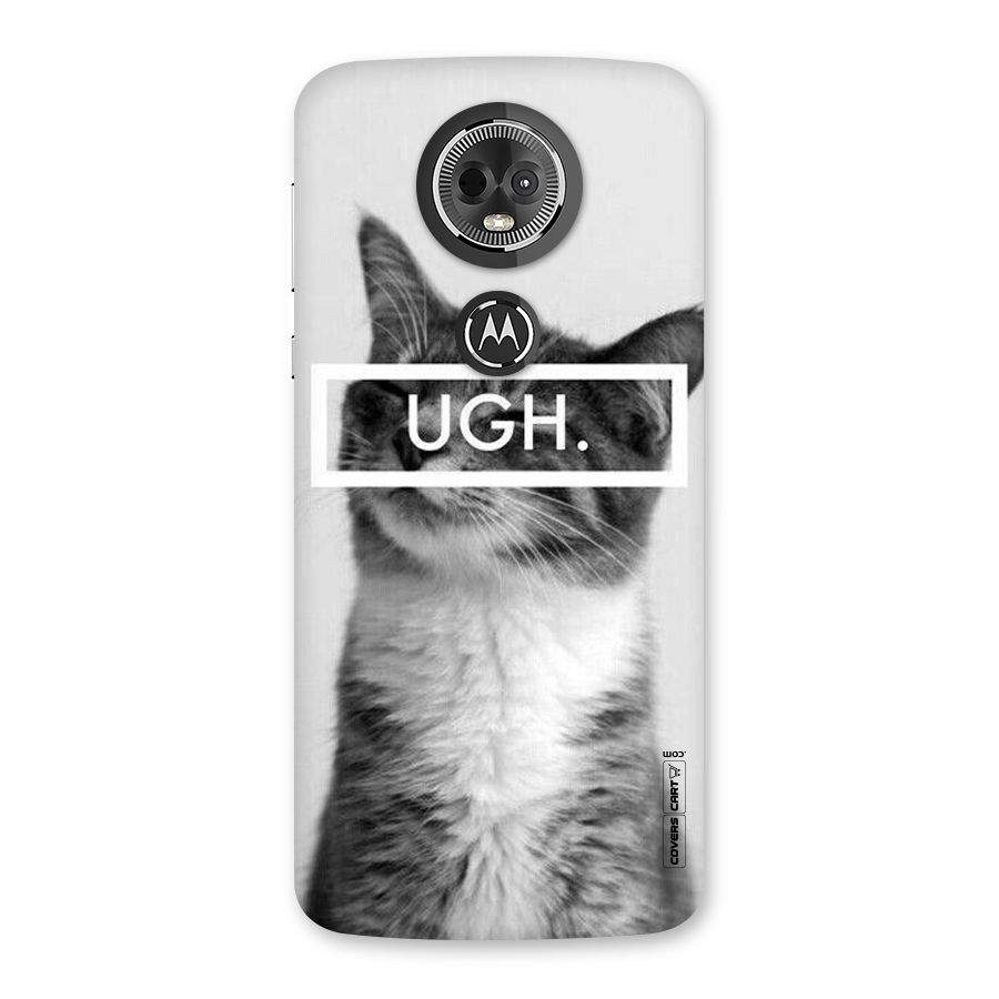 Ugh Kitty Back Case for Moto E5 Plus