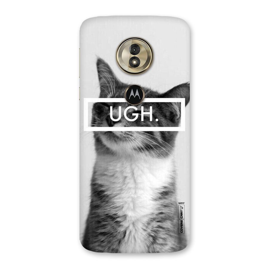 Ugh Kitty Back Case for Moto G6 Play