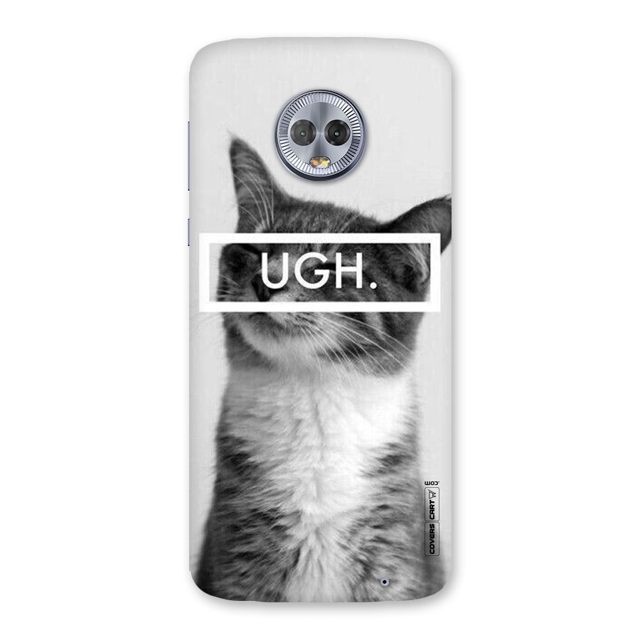 Ugh Kitty Back Case for Moto G6 Plus