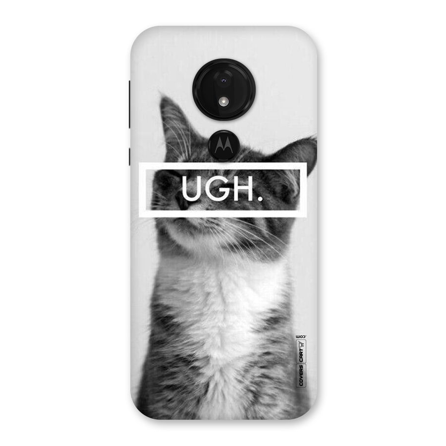 Ugh Kitty Back Case for Moto G7 Power