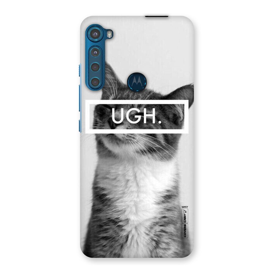Ugh Kitty Back Case for Motorola One Fusion Plus