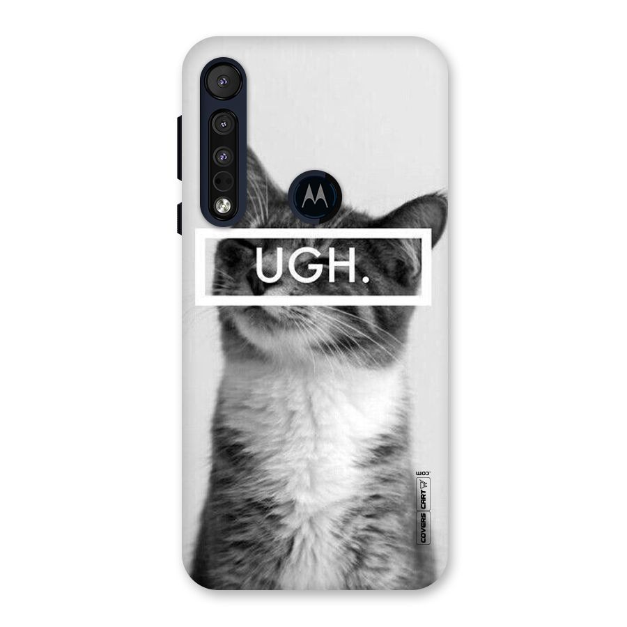 Ugh Kitty Back Case for Motorola One Macro