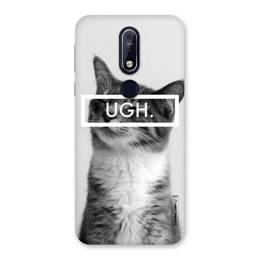 Ugh Kitty Back Case for Nokia 7.1