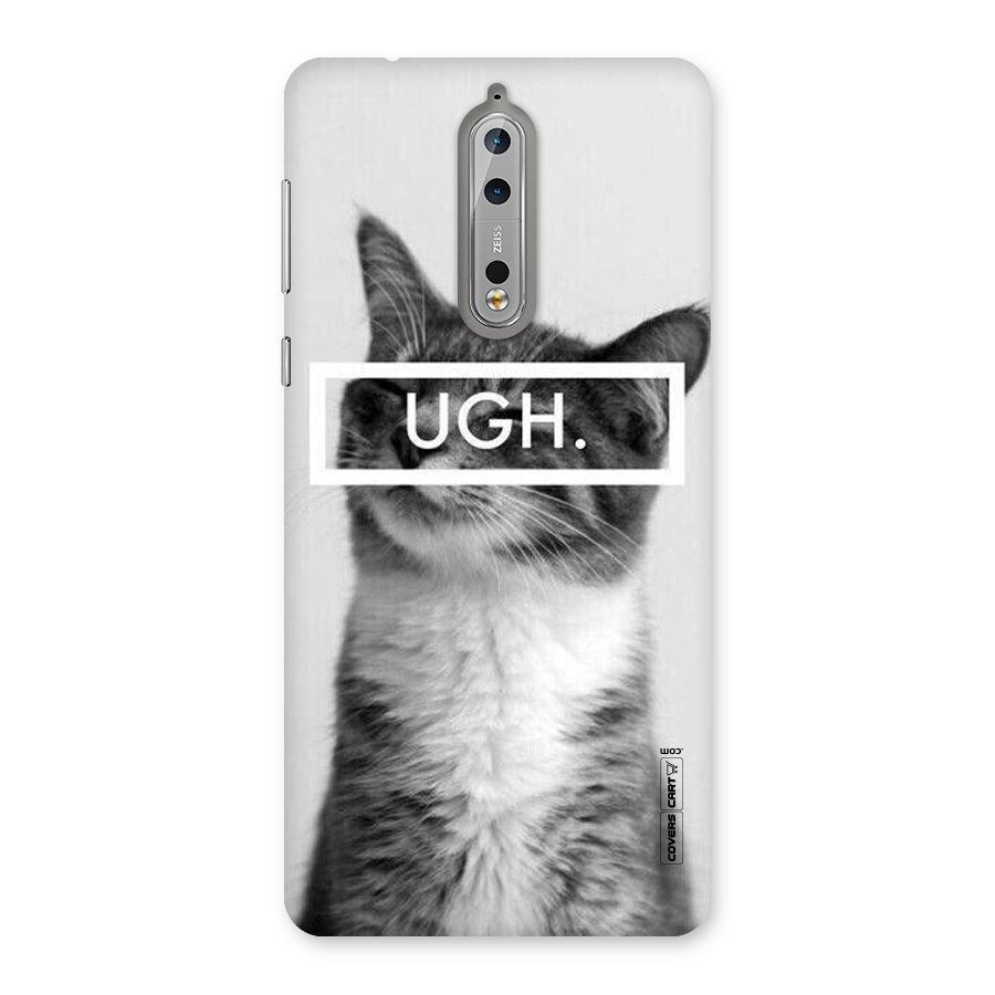 Ugh Kitty Back Case for Nokia 8
