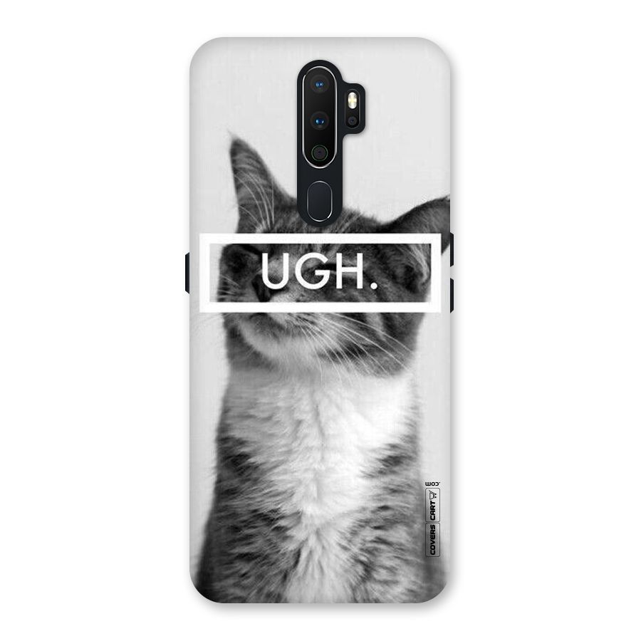 Ugh Kitty Back Case for Oppo A5 (2020)