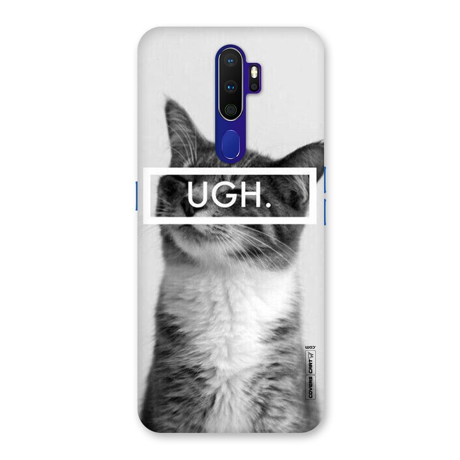 Ugh Kitty Back Case for Oppo A9 (2020)