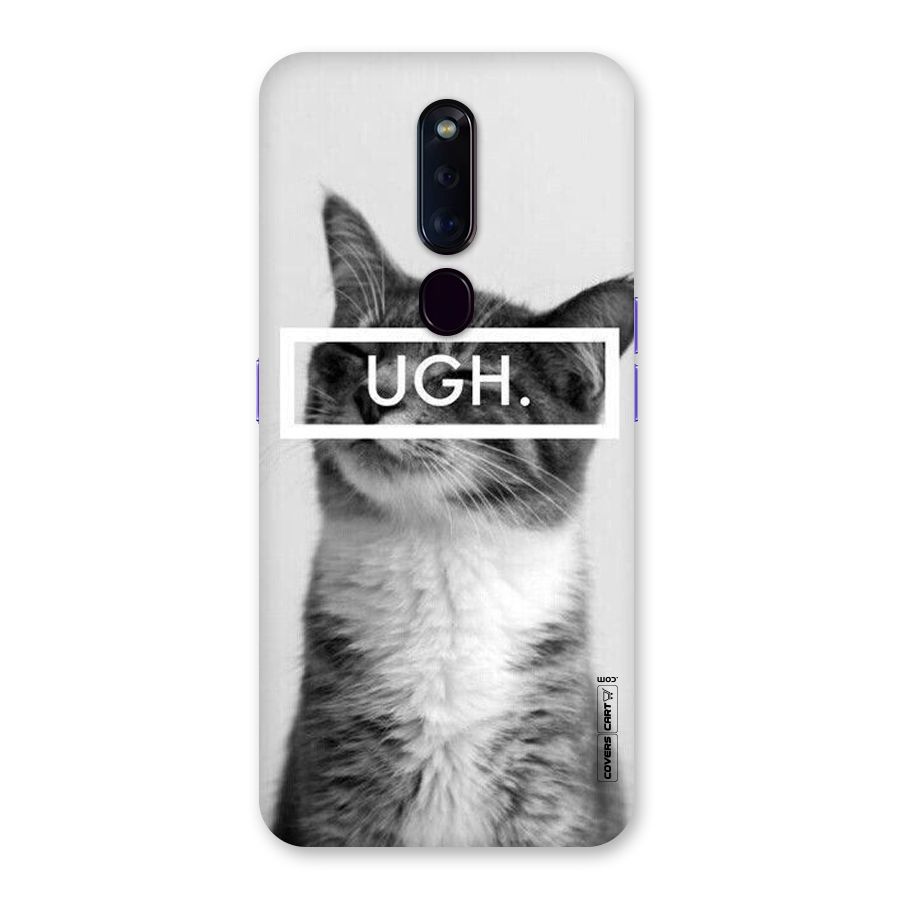 Ugh Kitty Back Case for Oppo F11 Pro