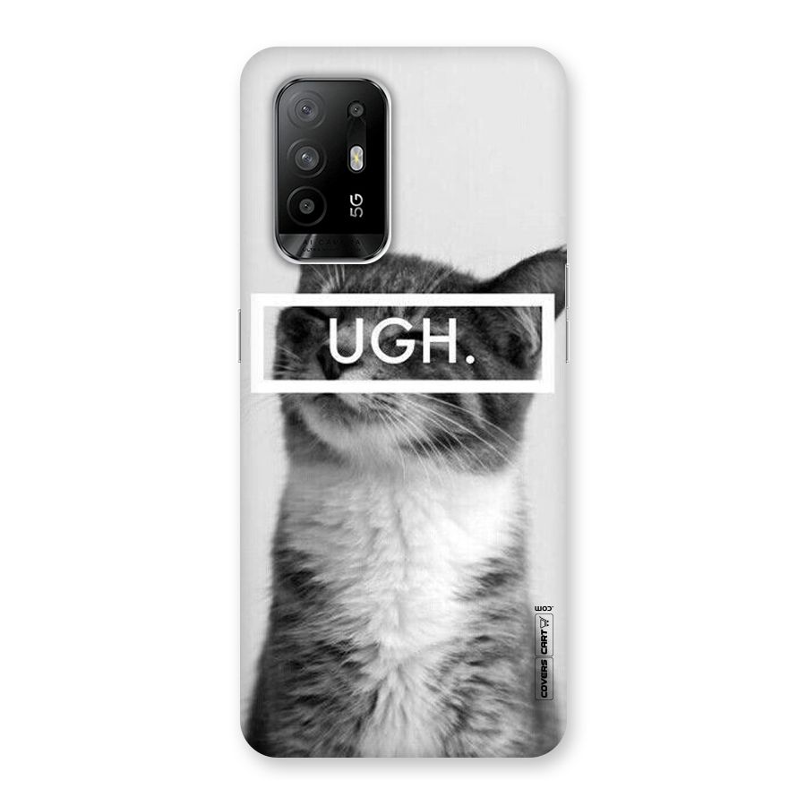 Ugh Kitty Back Case for Oppo F19 Pro Plus 5G