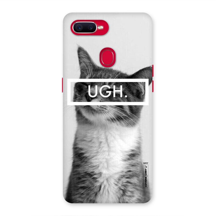 Ugh Kitty Back Case for Oppo F9 Pro