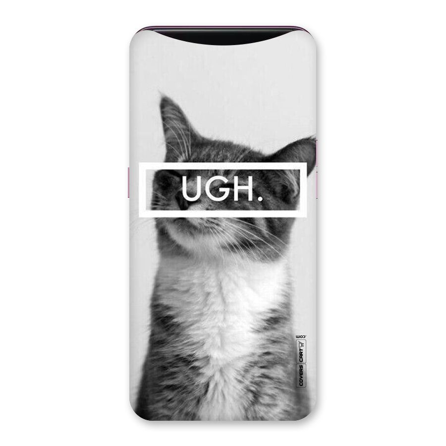 Ugh Kitty Back Case for Oppo Find X