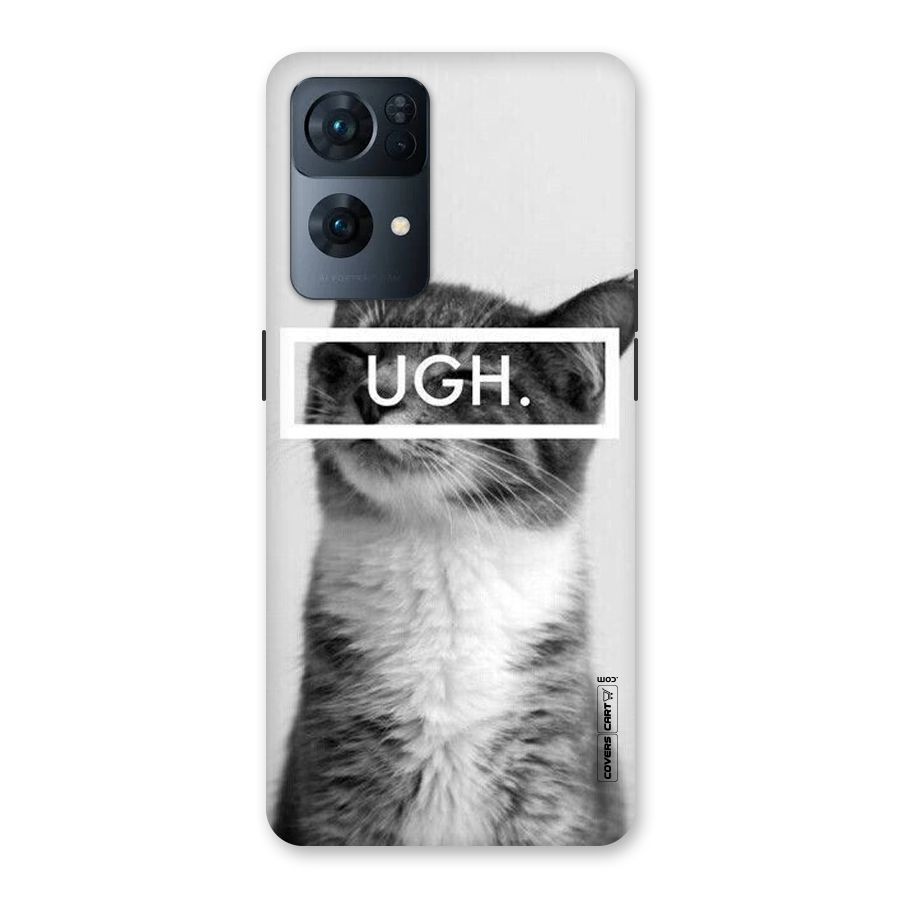 Ugh Kitty Back Case for Oppo Reno7 Pro 5G