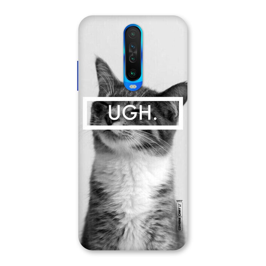 Ugh Kitty Back Case for Poco X2