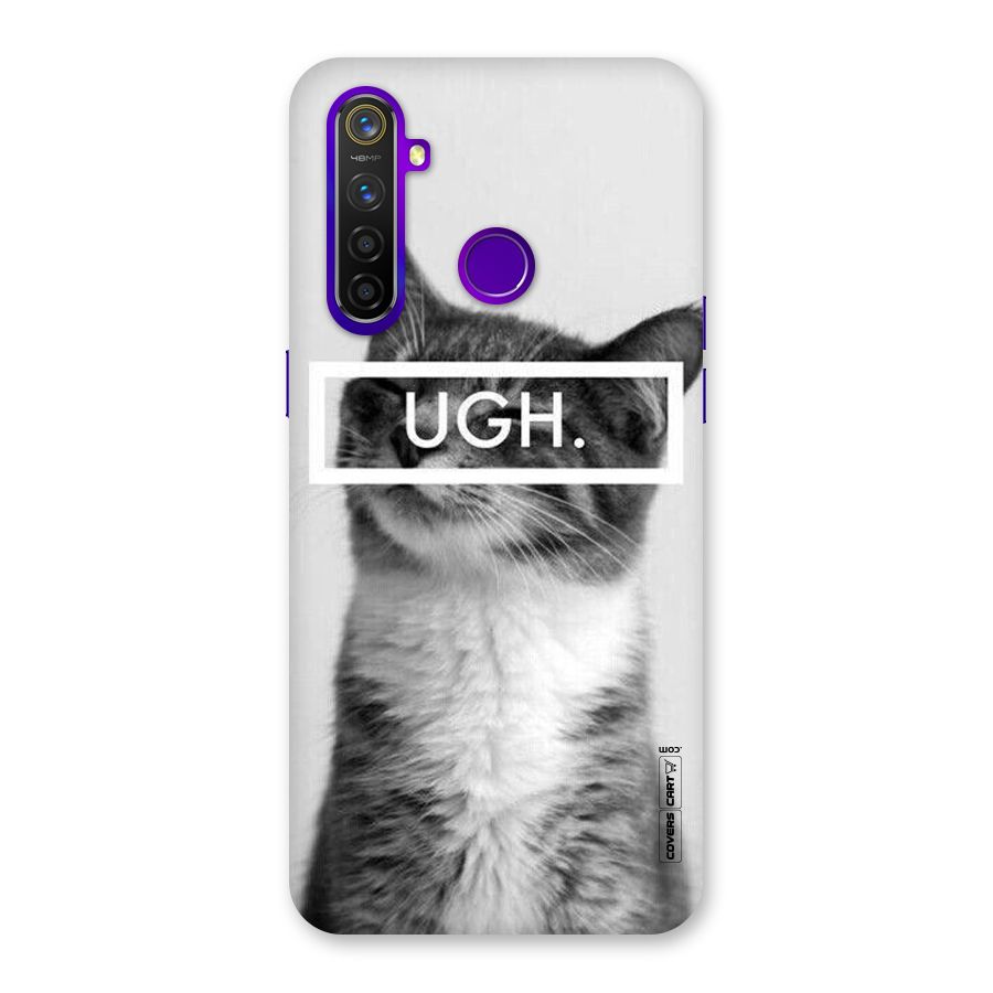 Ugh Kitty Back Case for Realme 5 Pro