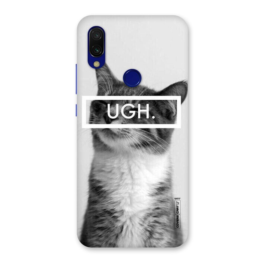 Ugh Kitty Back Case for Redmi 7