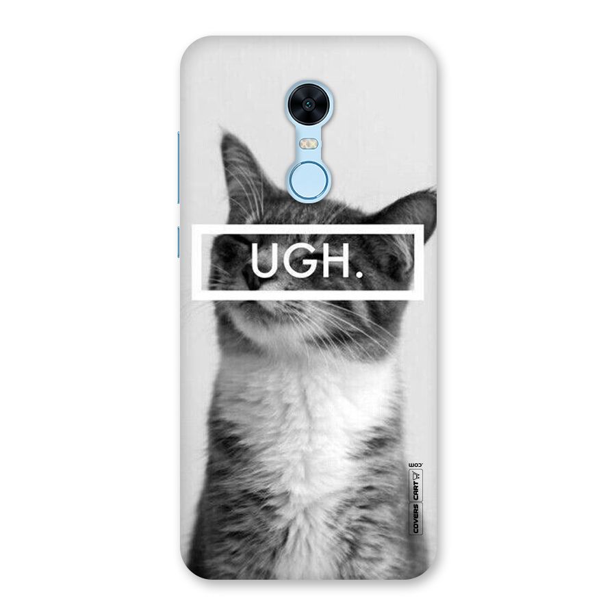 Ugh Kitty Back Case for Redmi Note 5
