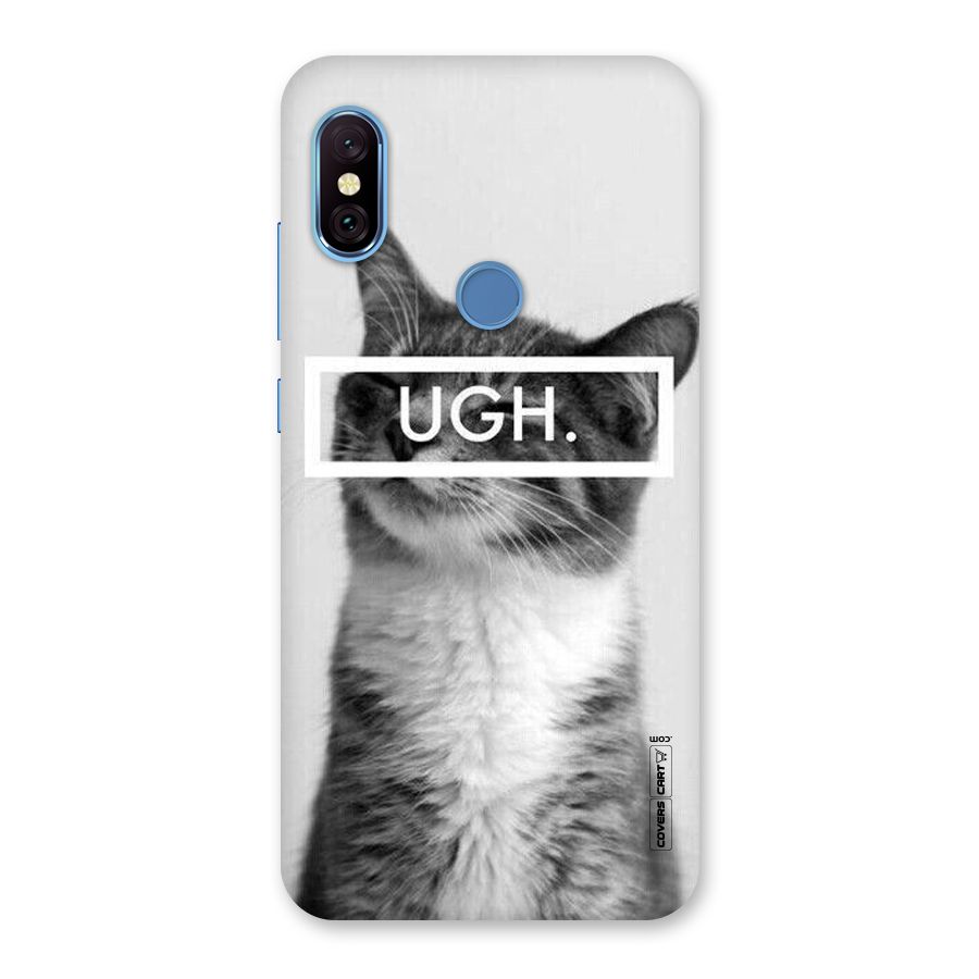 Ugh Kitty Back Case for Redmi Note 6 Pro