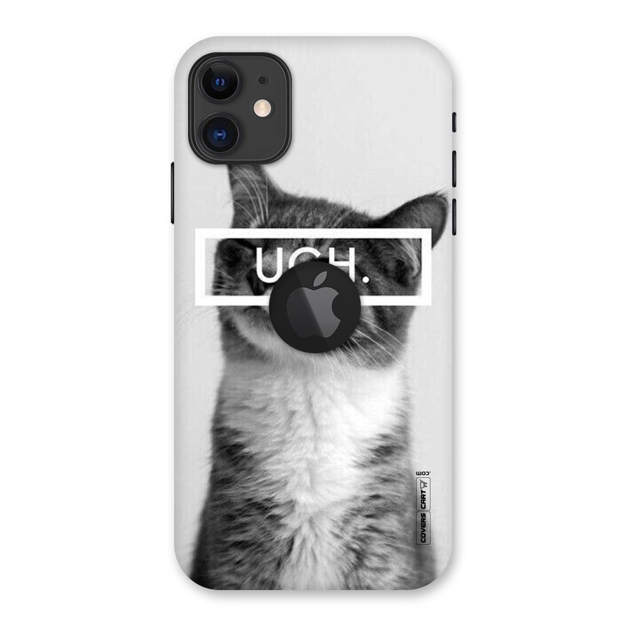 Ugh Kitty Back Case for iPhone 11 Logo Cut