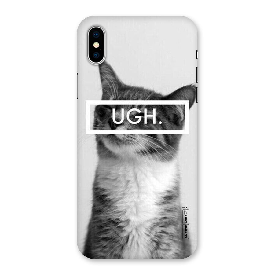 Ugh Kitty Back Case for iPhone XS
