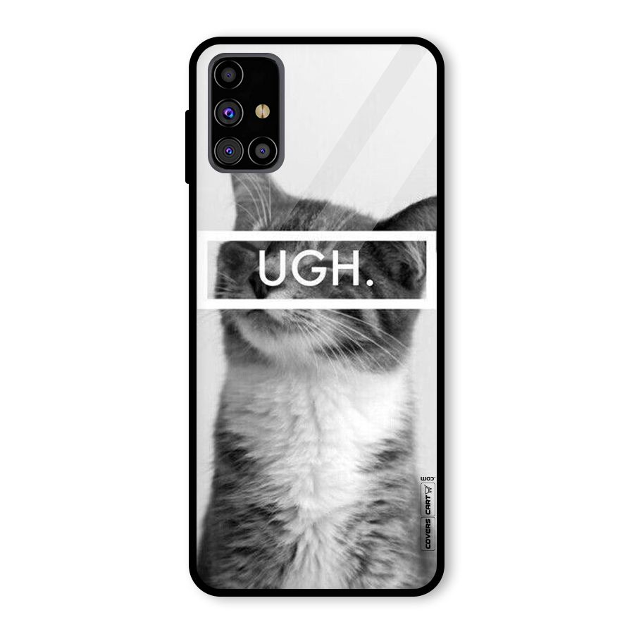 Ugh Kitty Glass Back Case for Galaxy M31s