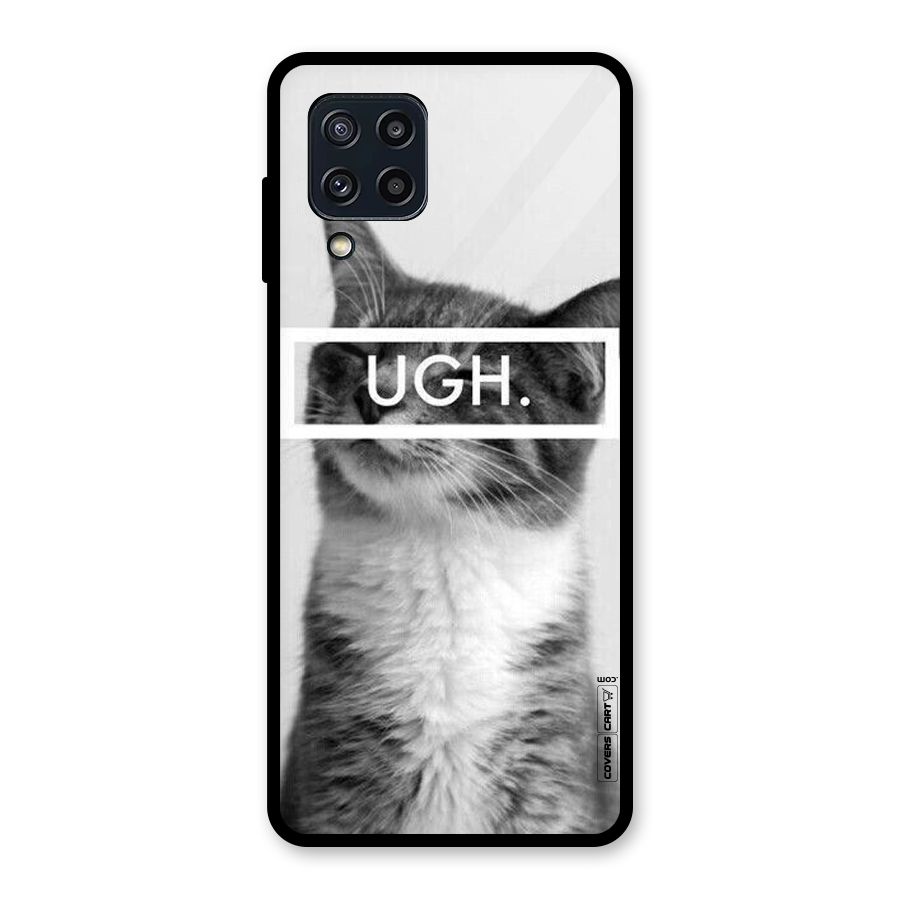 Ugh Kitty Glass Back Case for Galaxy M32